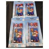 4 packs of Mario kart study sets