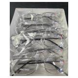 12 pair +2.50 reading glasses