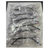 12 pair +2.50 reading glasses