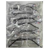 12 pair +2.50 reading glasses