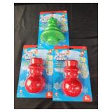 Rice krispie 3D treat molds, christmas tree and