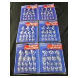 6 packs 17 ct each suction cup hooks