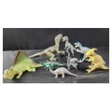 8 dinosaur figures toys