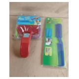 Pet trimmer and hair removal brush