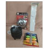 Plastic paper towels holder, steamer basket, corn
