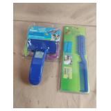 Pet trimmer and hair removal brush