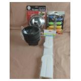 Plastic paper towels holder, steamer basket, corn