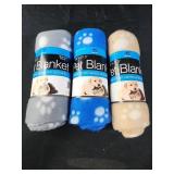 3 pet blankets