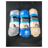 3 pet blankets