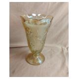 Vintage Jeanette Marigold Carnival Glass Iris
