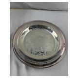 WM Rogers Silverplated Serving Dish
