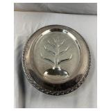 WM Rogers Tree Platter Silver Plated