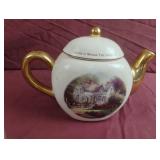 Thomas Kincade Home Is Where The Heart Is teapot