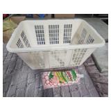 Laundry basket and libman mop head