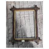 Vintage wooden frame no glass 15x19
