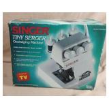 Singer Tiny Serger Over edging Machine. Works