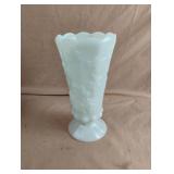 Vintage Westmoreland Paneled Grape Milk Glass