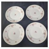 7.5" vtg floral plates 4