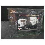 Glass Brother frame holds 6x4 photo