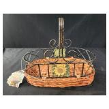 Sunflower 9x7.5x5 basket