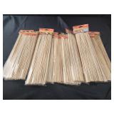 12 packs bamboo skewers 100 each pk