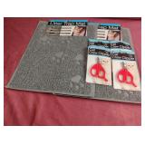 2 litter trap mats and 4 cat claw clippers