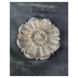 Cast iron flower