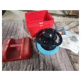 Craftsman 9-inch buffer/polisher in red case