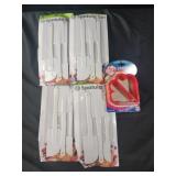 4 packs 3 pc spatula set, bread crust remover