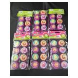 6 packs 8 ct ea SHOPKINS PENCIL SHARPENERS