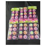 6 packs 8 ct ea SHOPKINS PENCIL SHARPENERS