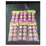 6 packs 8 ct ea SHOPKINS PENCIL SHARPENERS