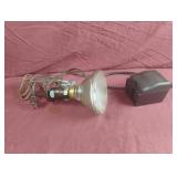 Shop light powers on and a timer