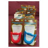 Smiling mouth dog squeak toy. 12 total