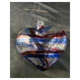 Kitras Art Glass Hand Blown Hearts of Glass Sun
