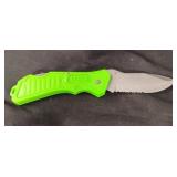 Buck Shot Tactical Cutlery pocket knife. Blade is
