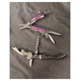 Bottle opener and Craftsman multi-tool