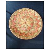 10" Hand woven basket