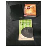 Homiletic outlines vtg book. Ledger, the secret