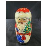VINTAGE CHRISTMAS SANTA RUSSIAN NESTING DOLLS