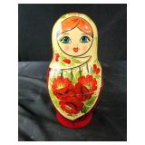 Vintage Russian Nesting Stacking Dolls 8 Piece