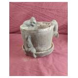 Bunny planter 7 x 5.5