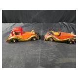 2 handmade Wooden cars