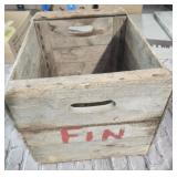18x13x14 wooden crate