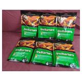 Fire Starters. 6-6 ct packs