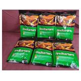 Fire Starters. 6-6 ct packs