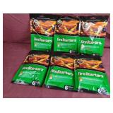Fire Starters. 6-6 ct packs