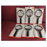 3X magnifying glasses. 6 total