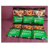 Fire Starters. 6-6 ct packs