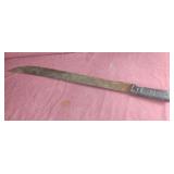 Machete. Handle needs repair it